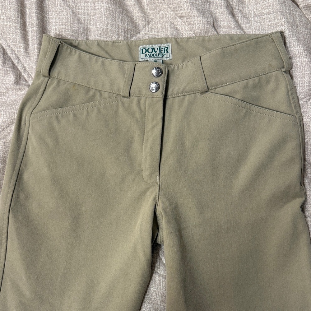 Dover Saddlery Women's Tan English Riding Pants